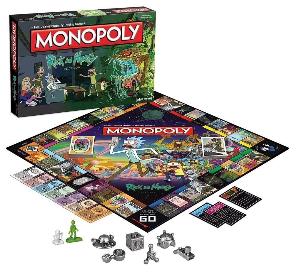 Monopoly - Rick & Morty Edition 4 Monopoly - Rick & Morty Edition - Image 2
