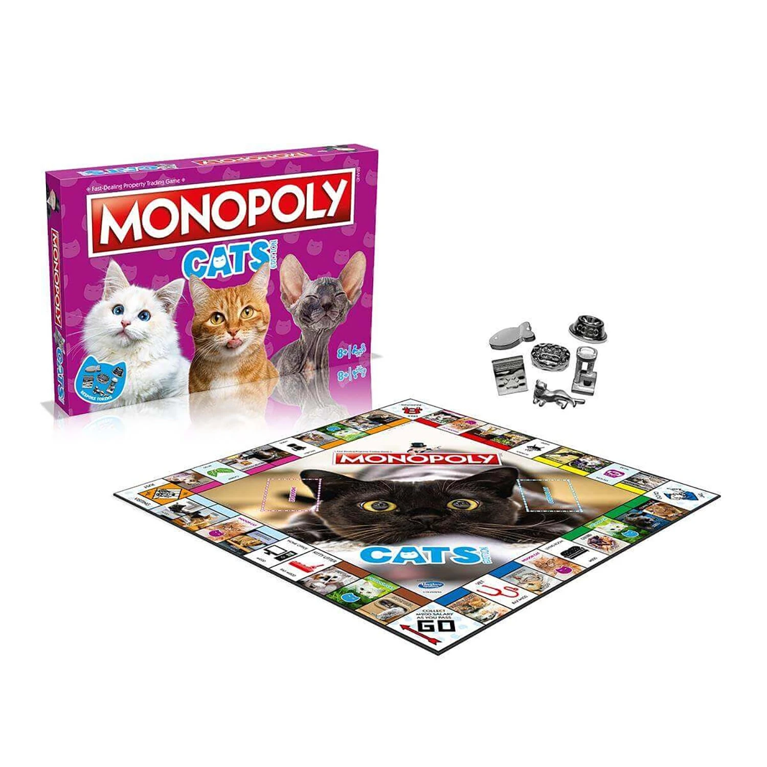 Cats Monopoly Board Game 4 Cats Monopoly Board Game - Image 2
