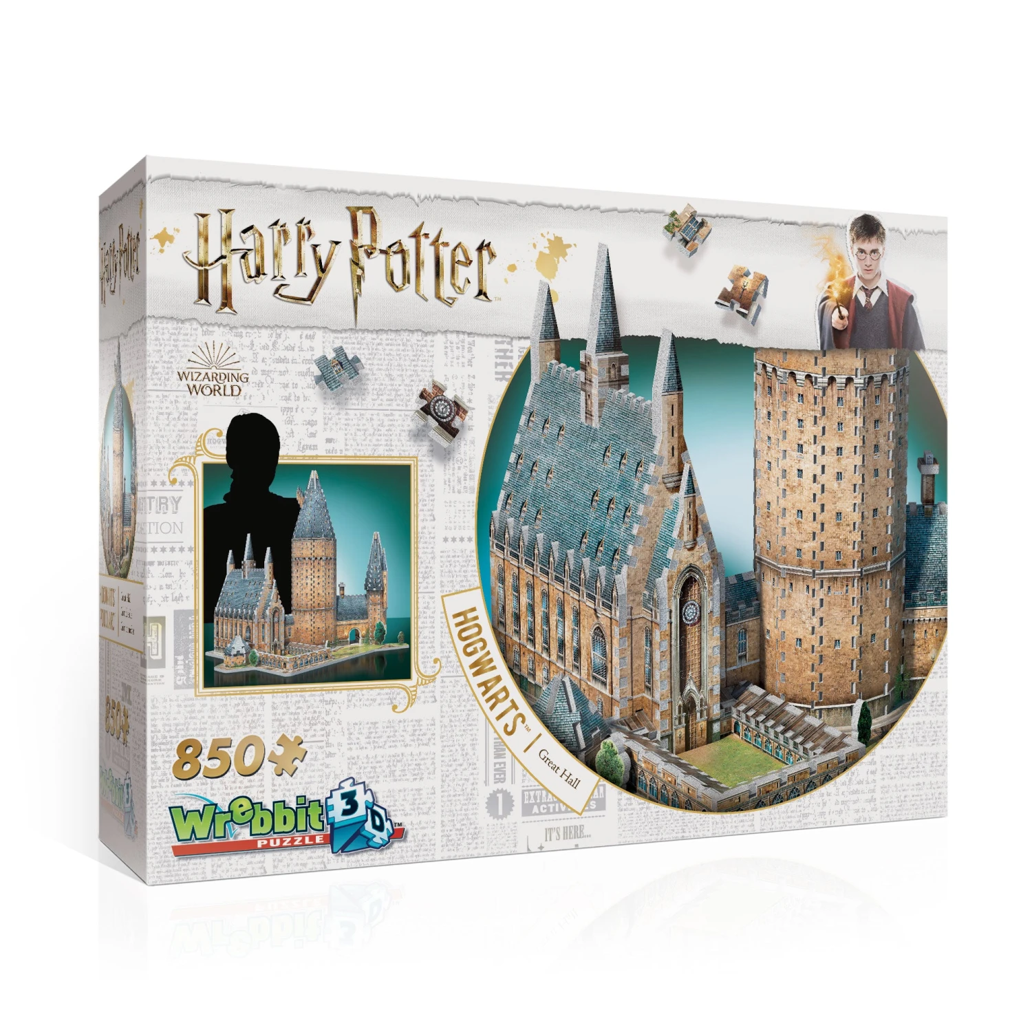 3D Puzzle - Harry Potter Hogwarts Great Hall 850pc Puzzle 4 3D Puzzle - Harry Potter Hogwarts Great Hall 850pc Puzzle - Image 2