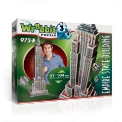 3D Empire State Building 975pc Puzzle 11 3D Empire State Building 975pc Puzzle -Toy Sale Store WRE2007 5