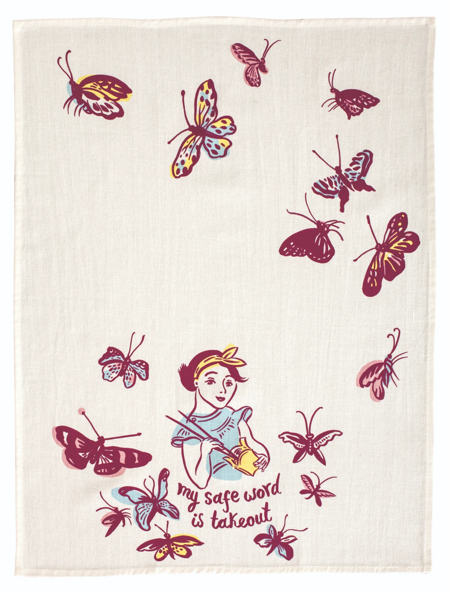 Dish Towel - Safe Word Is Takeout 3 Dish Towel - Safe Word Is Takeout