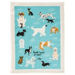 Dish Towel - People To Meet: Dogs 7 Dish Towel - People To Meet: Dogs -Toy Sale Store WW312