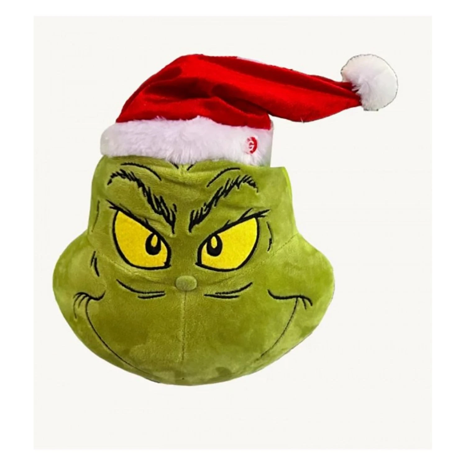 Singing Hanging Grinch Head 3 Singing Hanging Grinch Head