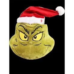 Singing Hanging Grinch Head 5 Singing Hanging Grinch Head -Toy Sale Store XGR42 2