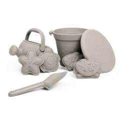 Stone Grey Adventure Silicone Bucket 9 Stone Grey Adventure Silicone Bucket -Toy Sale Store bj33106 6