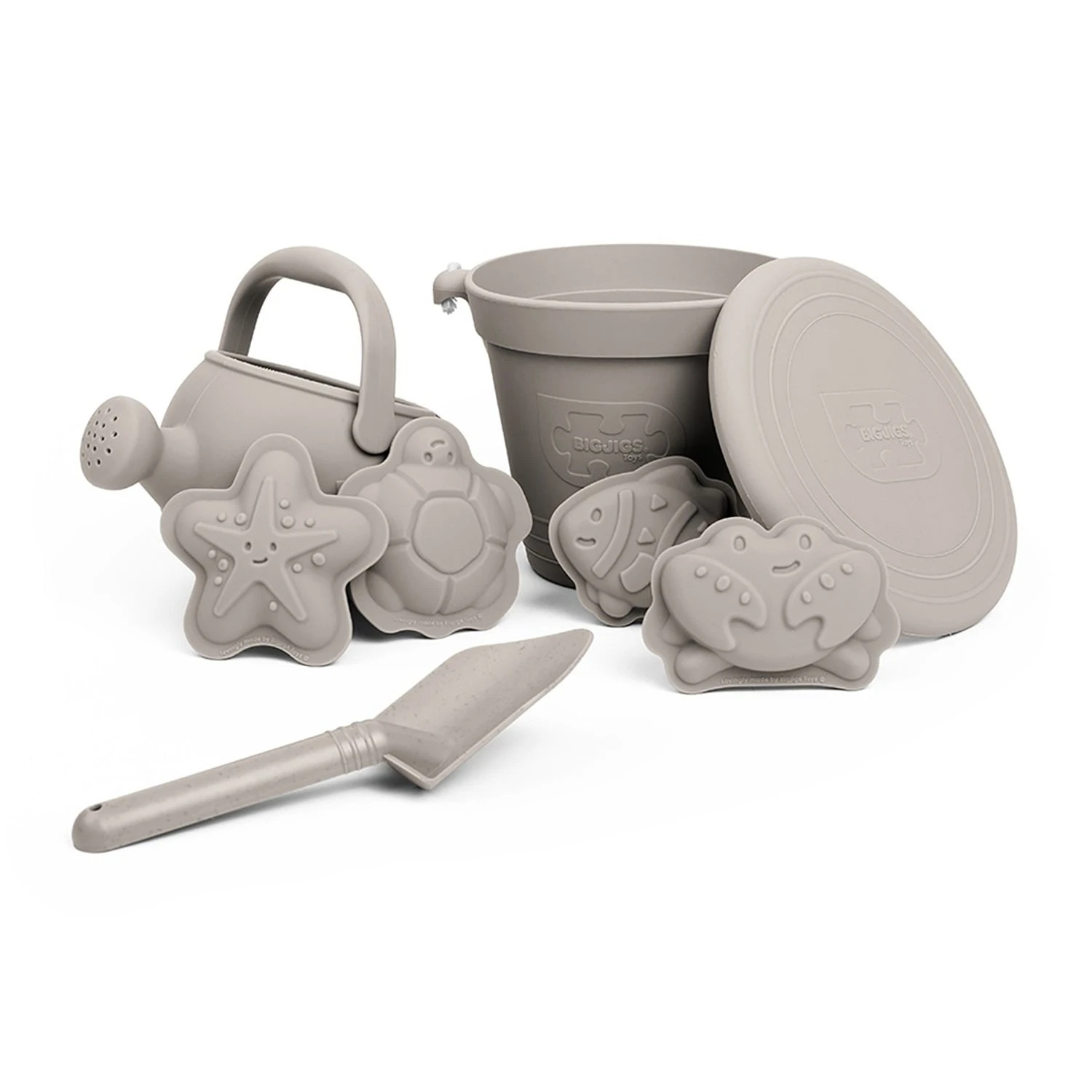 Stone Grey Adventure Silicone Bucket 6 Stone Grey Adventure Silicone Bucket - Image 4