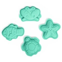 Eggshell Green Silicone Sand Moulds