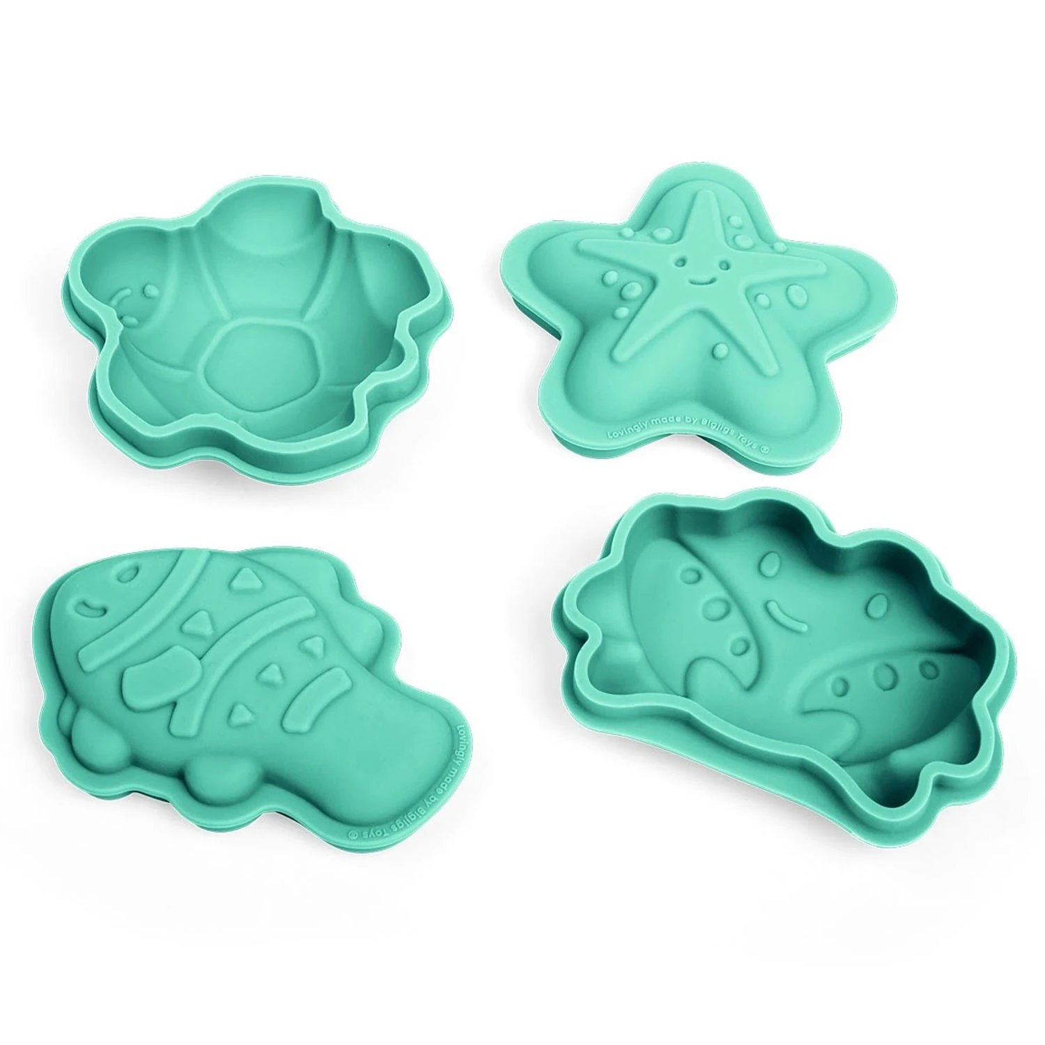 Eggshell Green Silicone Sand Moulds 4 Eggshell Green Silicone Sand Moulds - Image 2